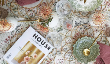 Quintessence is House + Leisure’s “Bloom” tablescape